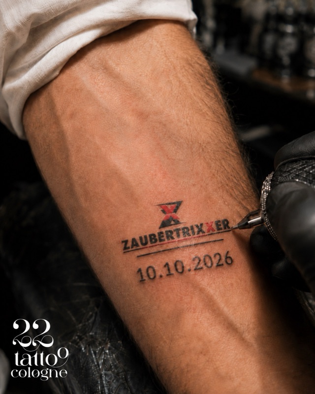 ZAUBERTRIXXER Tattoo-Motiv im 22 Tattoo Cologne, 10.10.2026
